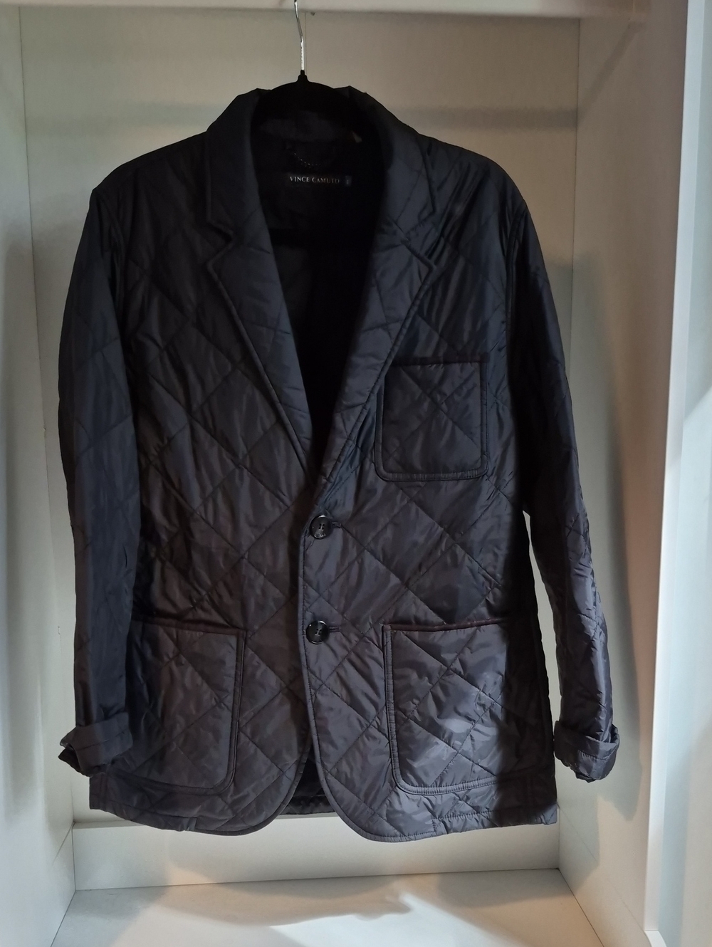 Vince Camuto Quilted Blazer - Black